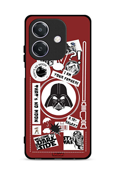 Tolwak غطاء حماية لهاتف Oppo A3 5G ملصق "مرحبًا بكم في الجانب المظلم"