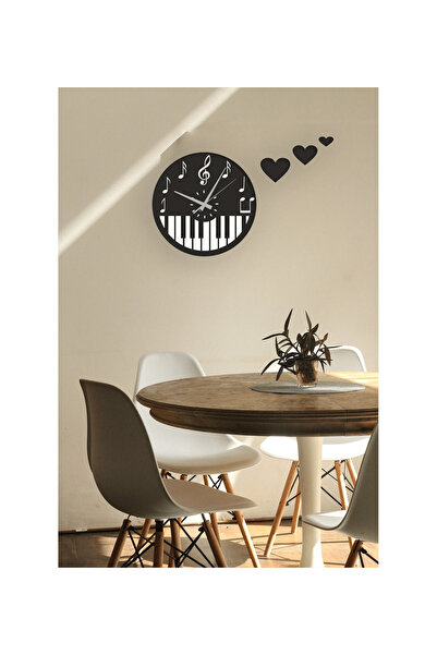 Numa Concept Music Note Wall Clock Wall Decoration Product