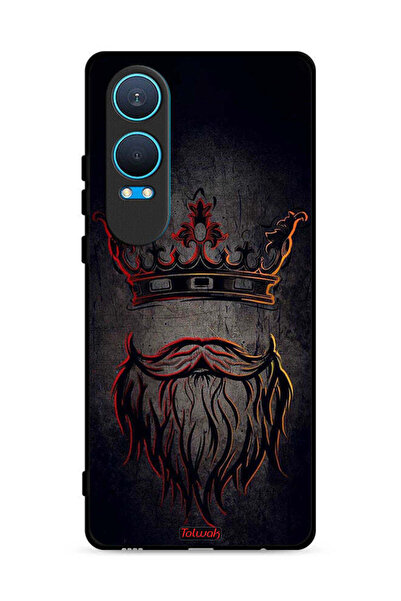 Tolwak غطاء حماية لهاتف OnePlus Nord CE4 Lite 5G بتصميم King Artwork