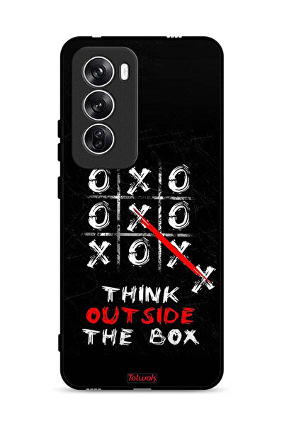 Tolwak غطاء حماية لهاتف Oppo Reno12 5G - فكر خارج الصندوق