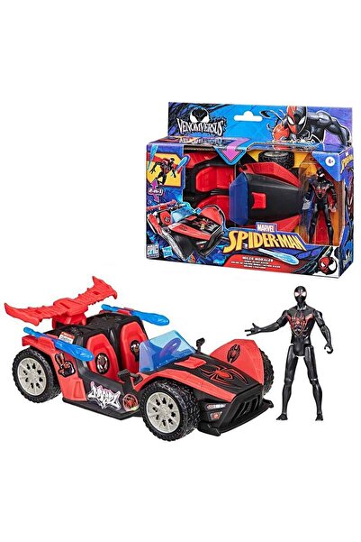 SPIDERMAN 2in1 Venom Versus Miles Morales Remix Blast Racer Oyun Seti