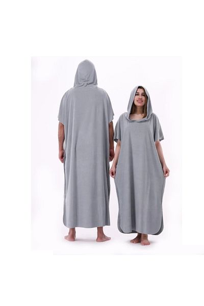 RJ Grey bathrobe RG S-M