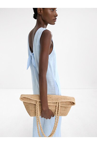 PARFOIS Midi Elbise %100 Pamuk