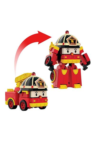 Robocar Poli Robocar Poli Big Transforming Robot Roy with Sound and Light