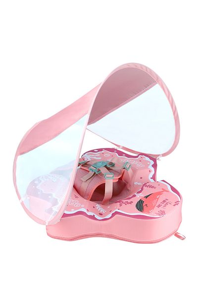 Leipae Colorful Upf50 Sun Protection - Safe Children's Swimming Ring with Safety Lock for Babies