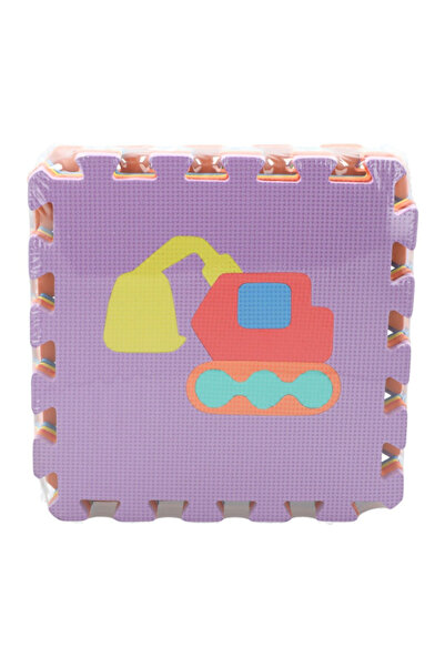 Solex 10-Piece Transportation Vehicle Print EVA Mat