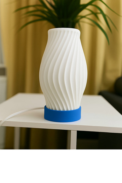 Rekatech Specially Designed Table Lamp (30 cm X 11 cm) – Modern Lampshade – Decorative Night Light with Base