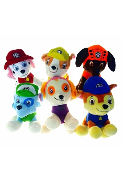 OEM Paw Patrol Plush Toy Set, 6 pcs, 22 cm