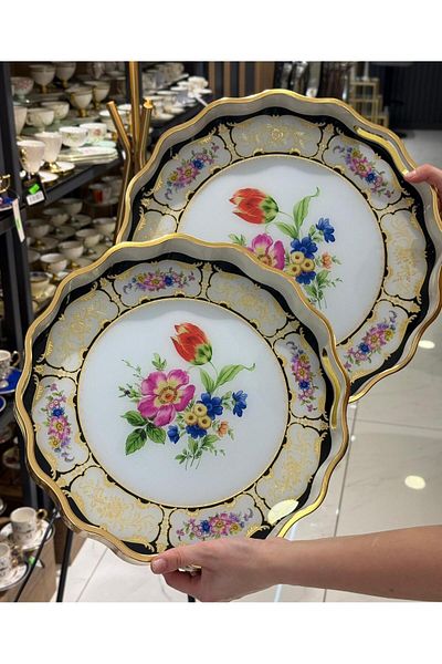 Onedekor 2Pcs Solena Luxury Tray