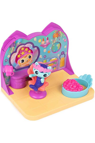 Gabby's Dollhouse مجموعة غرفة اللعب الفاخرة - غرفة Mercat'S Seaside Spa