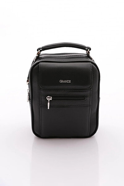 WALKWAY 4587 Bag Black Genuine Leather Men's Handbag