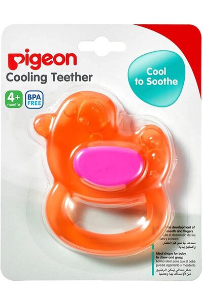 Pigeon لعبة التسنين المنعشة على شكل بطة من