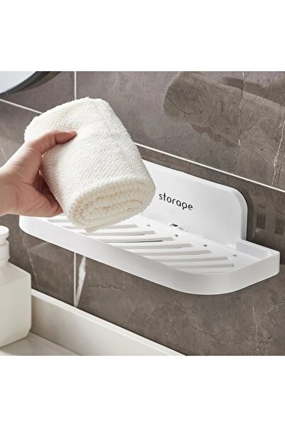 FOXMAG24 Suport pliabil pentru baie, autoadeziv, dimensiuni 36 x 15,3 cm,