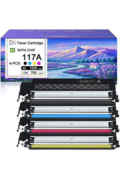 HP 117A Color Laser MFP 150a 150nw 178nwg 178nw 179fwg 179fnw Printers with Chip