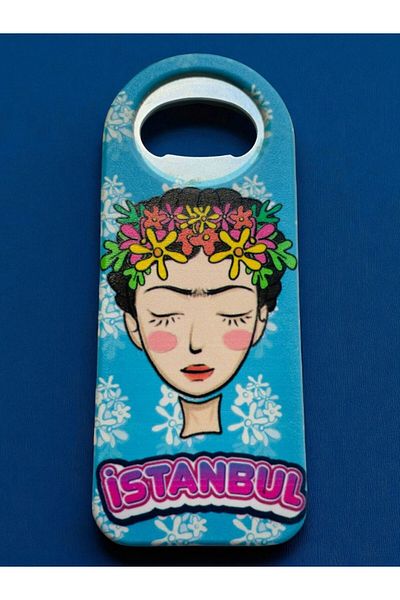 GALATA GIFT Магнит за отварачка за бутилки, Сода, Отварачка за капачки от бутилки със сода, Магнит Истанбул 10 см Отварачка за бутилки