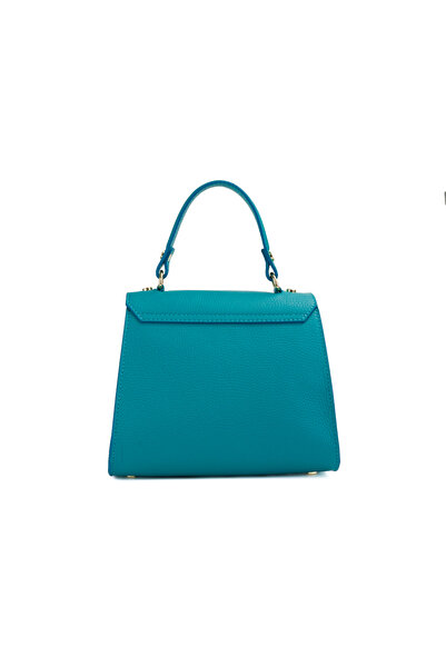 Posete Fagaras Thea Leather Purse - TURQUOISE, Genuine Leather Bag, Bags, Summer Bags, Genuine Leather