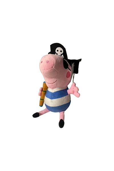 Peppa Pig Jucărie de pluș, Peppa Pig, 25 cm, cu muzică, Piratul George