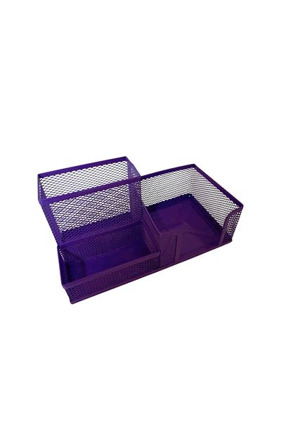 Linea Metal Perfore Triple Table Set (Purple)