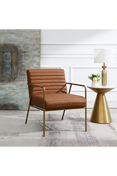 Home Box Emilia Fabric Accent Chair