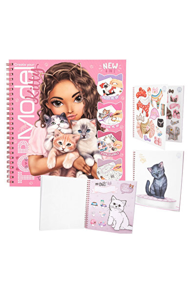 Top Model Kitty Boyama Kitabı 13038