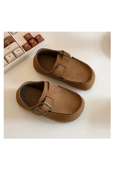 Mark & Mia Mark & Mia Hook and Loop Velcro Closure Casual Shoes - Camel