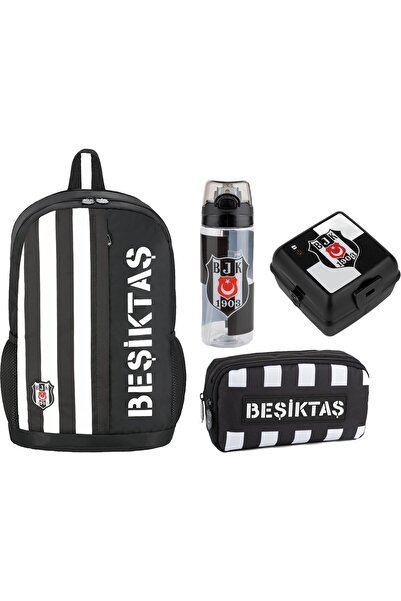 Me Çanta Geantă Beşiktaş pentru fani + Suport stilou + Bidon de apă + Set rec...