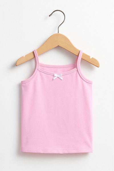 Victor and Jane 3-Pack Girls' Cotton Camisoles – Pastel Spaghetti Strap Essentials