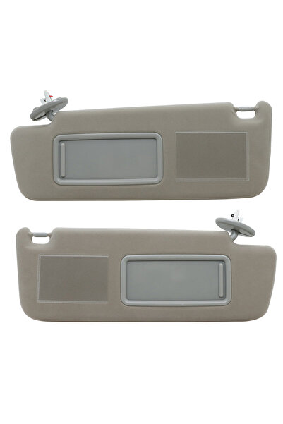 choice2 قبعة بواقٍ شمسي بيج للجانبين الأيمن والأيسر لسيارة تويوتا لاند كروزر ...