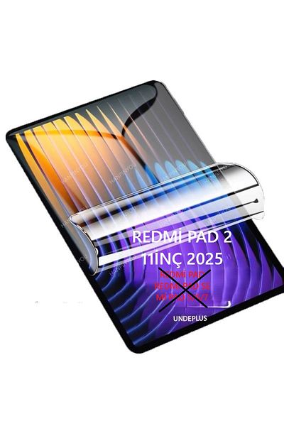 UnDePlus Xiaomi Redmi Pad 2 11Inch 2025 Case Rotating Tablet Case Screen Protector+Pen