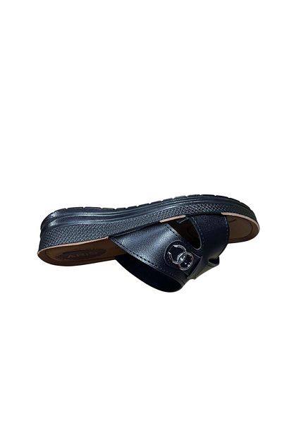 BY ARİS Women's Wedge Heeled Slippers