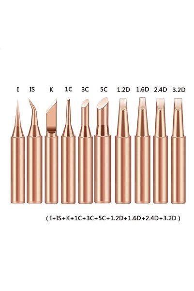 Choice3 D-10 قطع، 10 رؤوس لحام نقية لكل 900 متر، مجموعة رؤوس لحام داخلية ساخن...