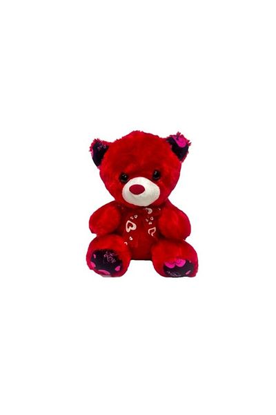E EFRALL Red Teddy Bear with Bow, 120-130 cm