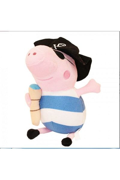 E EFRALL Peppa Pig Plush Toy, Pirate - 20 cm