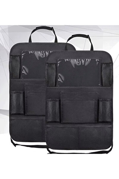 Choice1 منظم مقعد السيارة من قطعتين، مصنوع من قماش أكسفورد متعدد الوظائف، حقي...