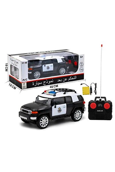 TIAN سيارة شرطة لعبة ريموت كنترول للاطفال
