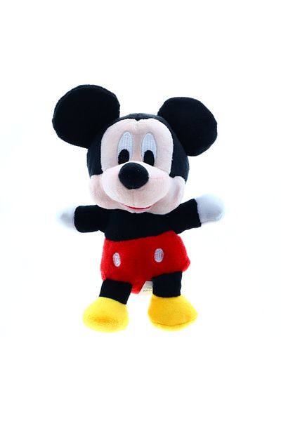 OEM Jucărie de pluș Mickey Mouse, Cumperio, 18 cm, Roșu