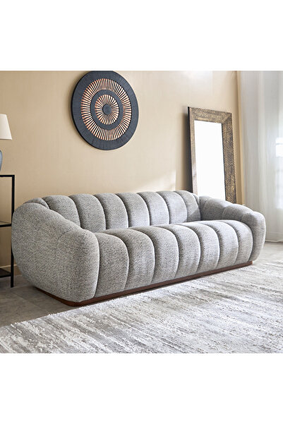 Home Box أريكة أكرا كبيرة من القماش تتسع لأربعة مقاعد