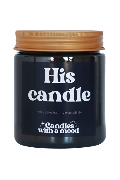 Candles with a mood Lumânare parfumată cu ceară de soia HIS CANDLE Grapefruit...