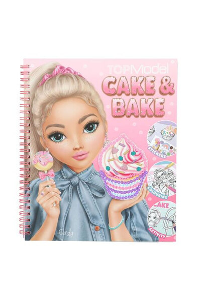 Top Model TOPModel Cake & Bake Boyama Kitabı 13386
