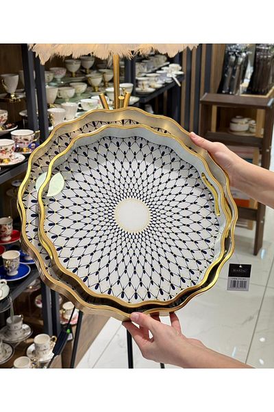 Onedekor Set of 2 Zenva Aura Luxury Tray