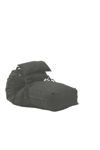 Pufrelax Fotoliu Yoga Minnie si Perna, Material Textil - Moon Grey