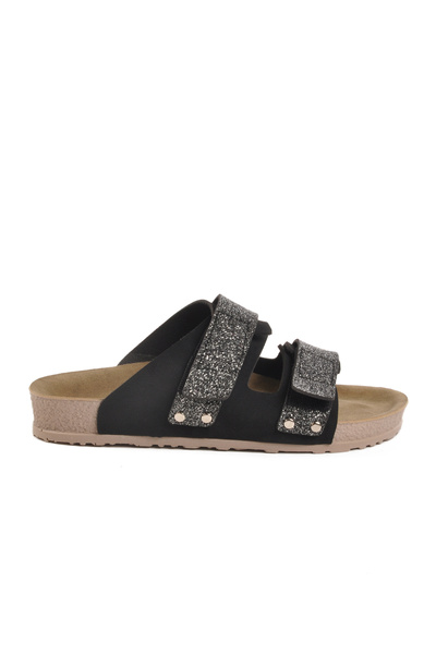 AYK'S Black Lightweight Women's Slippers 20-009 Z