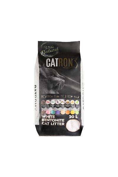 Catron 10L Mango & Melon Scent, Natural Bentonite Clumping Litter, Odor Control, Dust-Free Multi-Cat