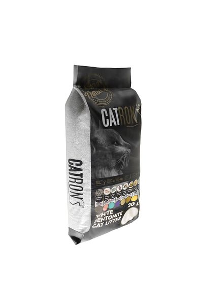 Catron 10L Mango & Melon Scent, Natural Bentonite Clumping Litter, Odor Control, Dust-Free Multi-Cat