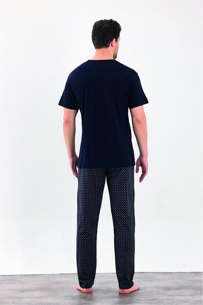 Estiva 100% Cotton Interlock Short Sleeve Men's Pajama Suit