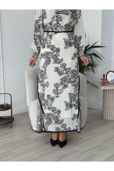 Zems Desenli Etek 3326