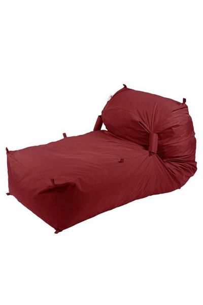 Pufrelax Fotoliu Yoga XL, Material impermeabil - Rosu