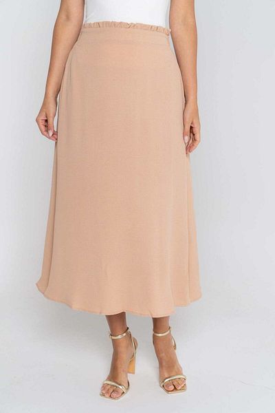 mica Plain Women's Midi Skirt