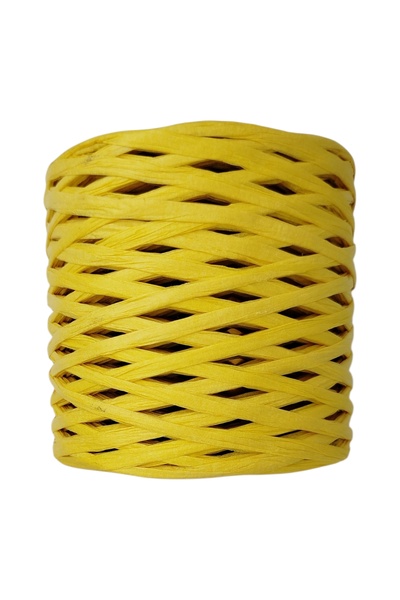 TıkTık AL Sarı Rafya Ip Çanta Ipi Raffia Ip Kağıt Ip Supla Ipi 200 Gram Sarı ...