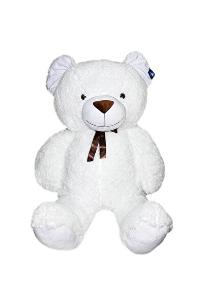 HALLEY Ursuleț de pluș alb, 100 cm,